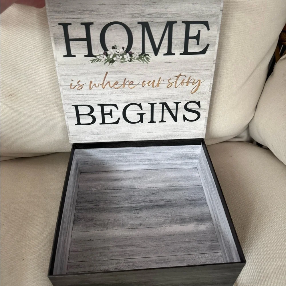Home is the Heart Client Realtor new homeowner gift box